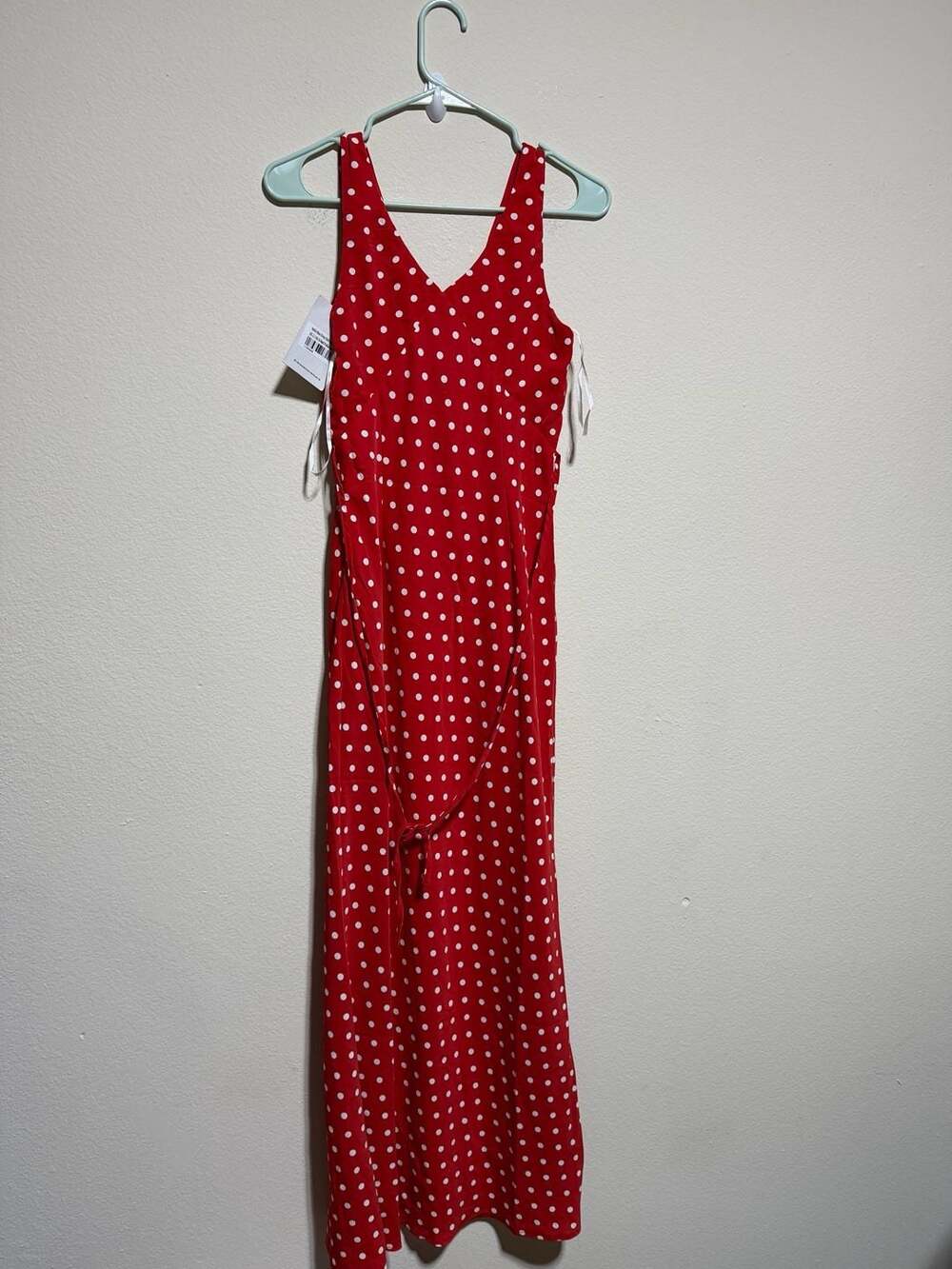 Princess Polly Nellie Red Polka Dot Maxi Dress - Picture 4 of 4